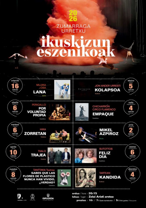 PROGRAMACIÓN ARTES ESCÉNICAS ADULTOS 2026