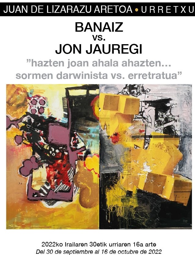 Exposición de Jon Jauregi en Urretxu