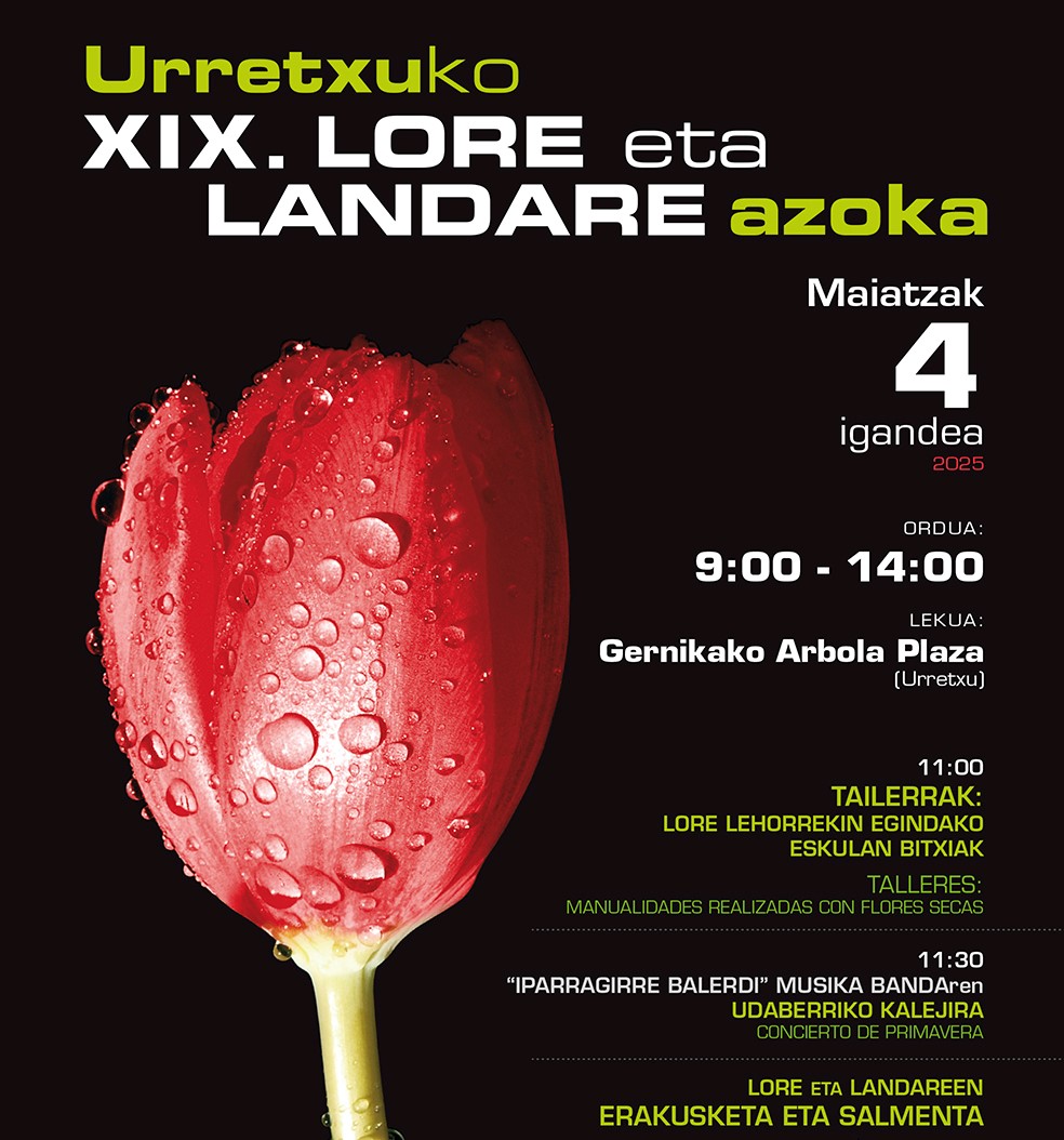 Urretxuko XIX. lore eta landare azoka 