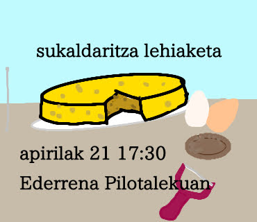 PIZTU GAZTE MAHAIA organiza un concurso de cocina para el 21 de abril en el frontón Ederrena