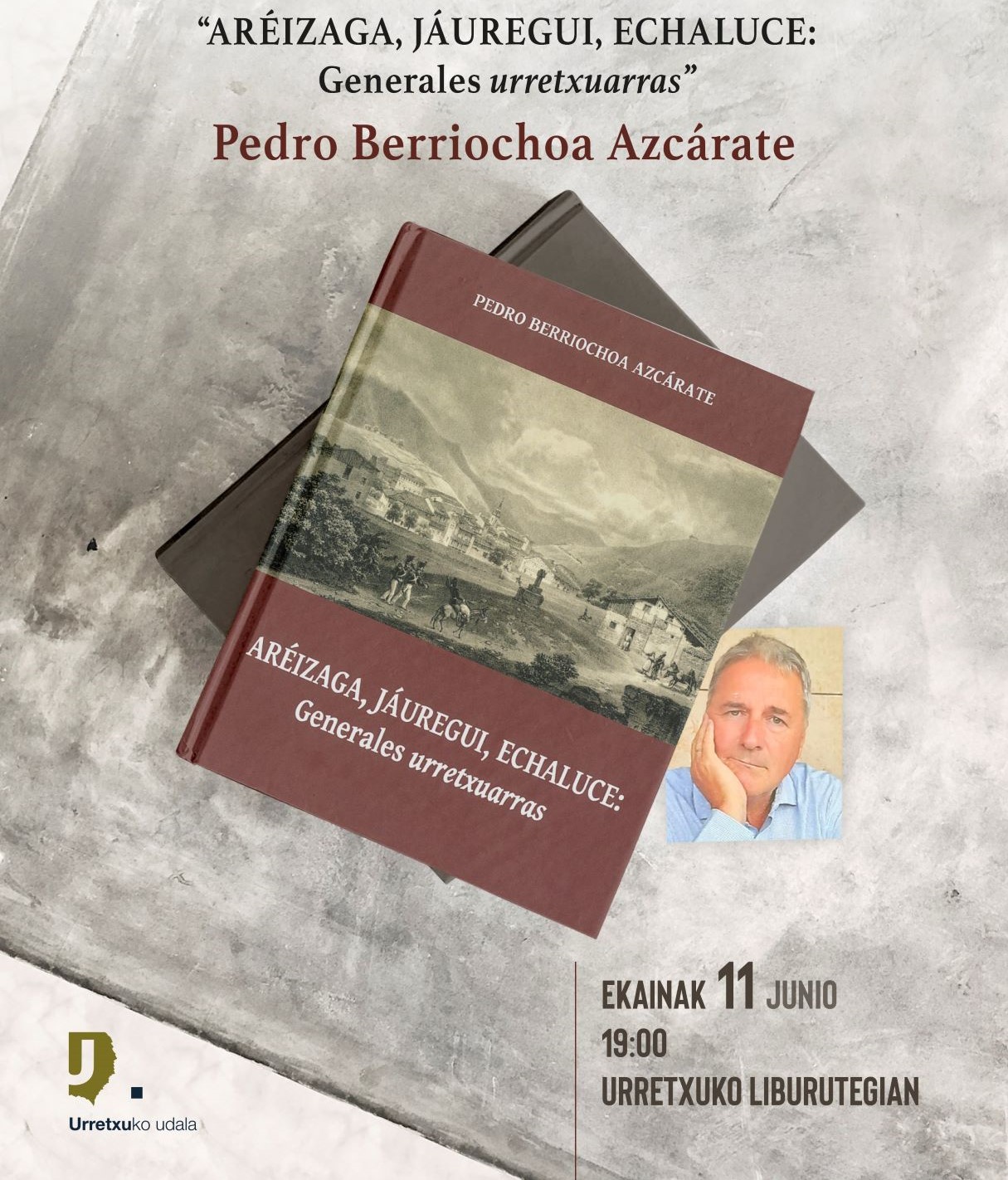 Pedro Berriochoaren azken liburuaren aurkezpena