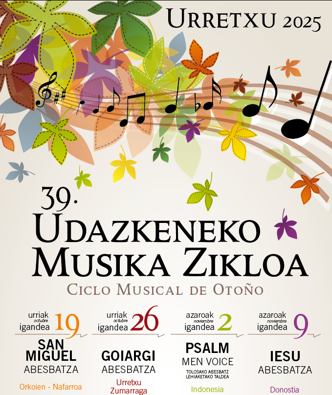 39. Udazkeneko Musika zikloa 
