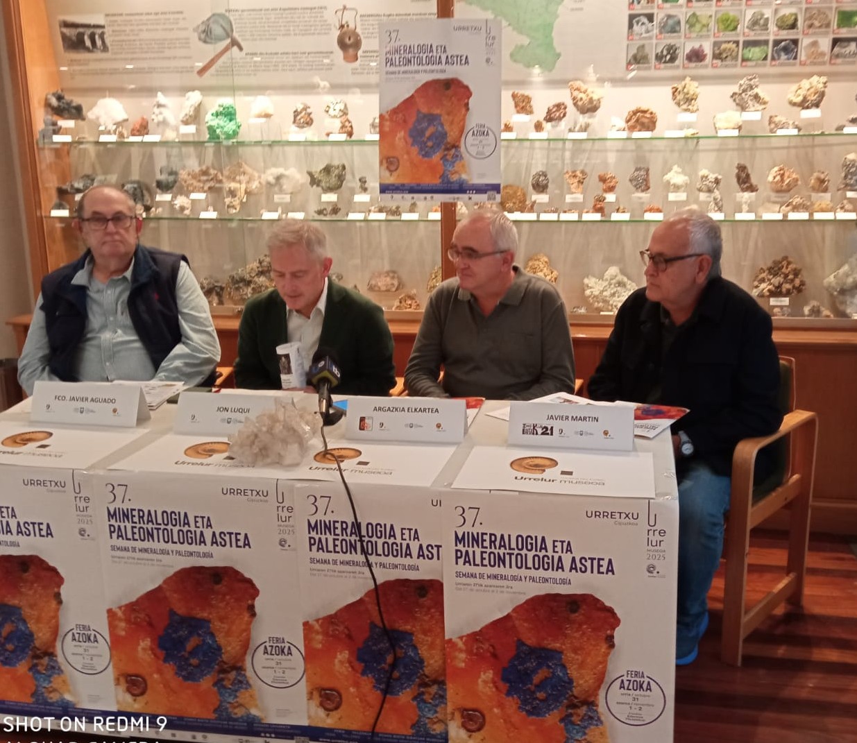 37. Semana de Mineralogía y paleontología Urrelur  