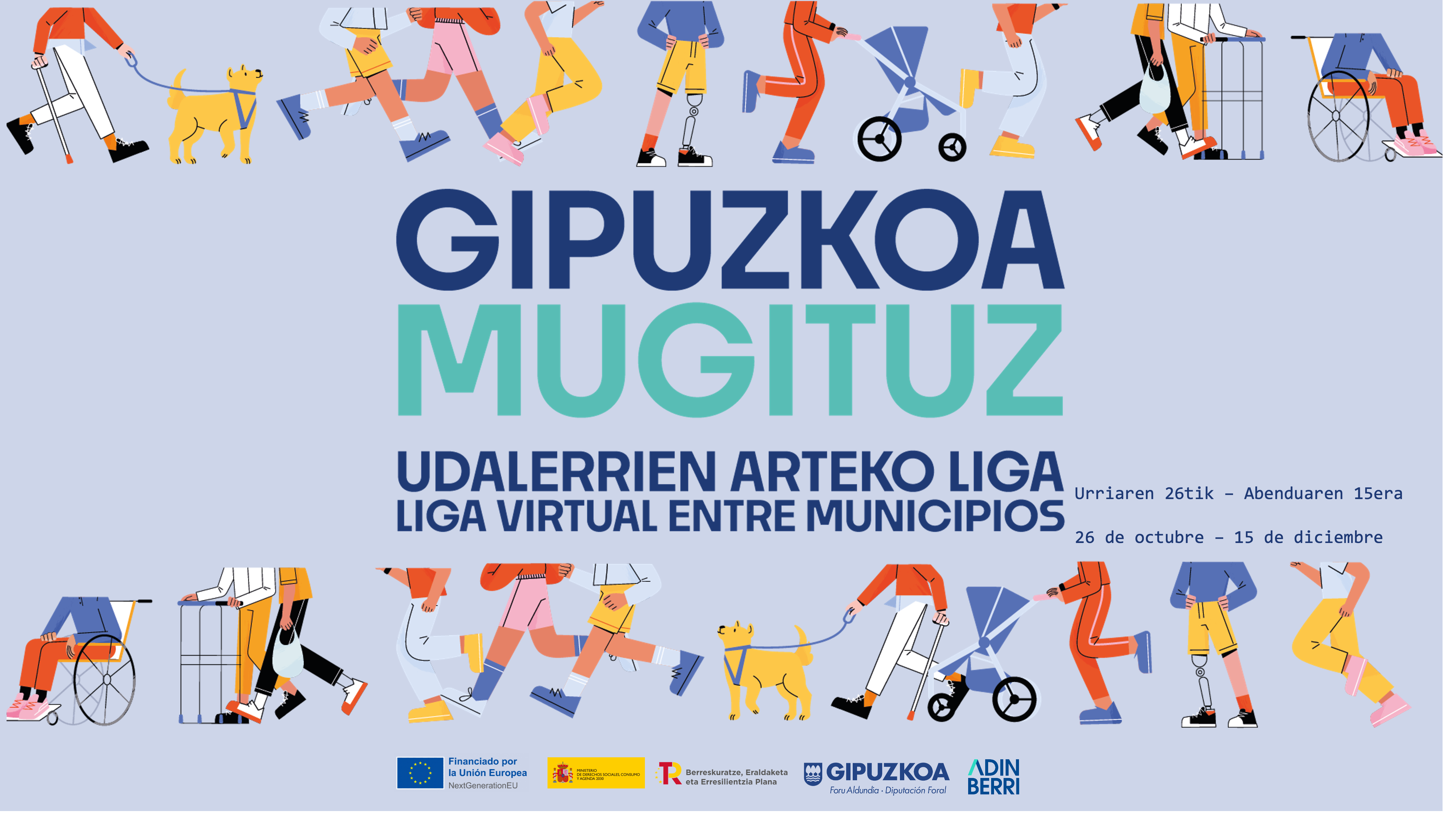 Urretxu, Gipuzkoa Mugituz 2026 erronkan: batu kilometroak Urretxuren alde!