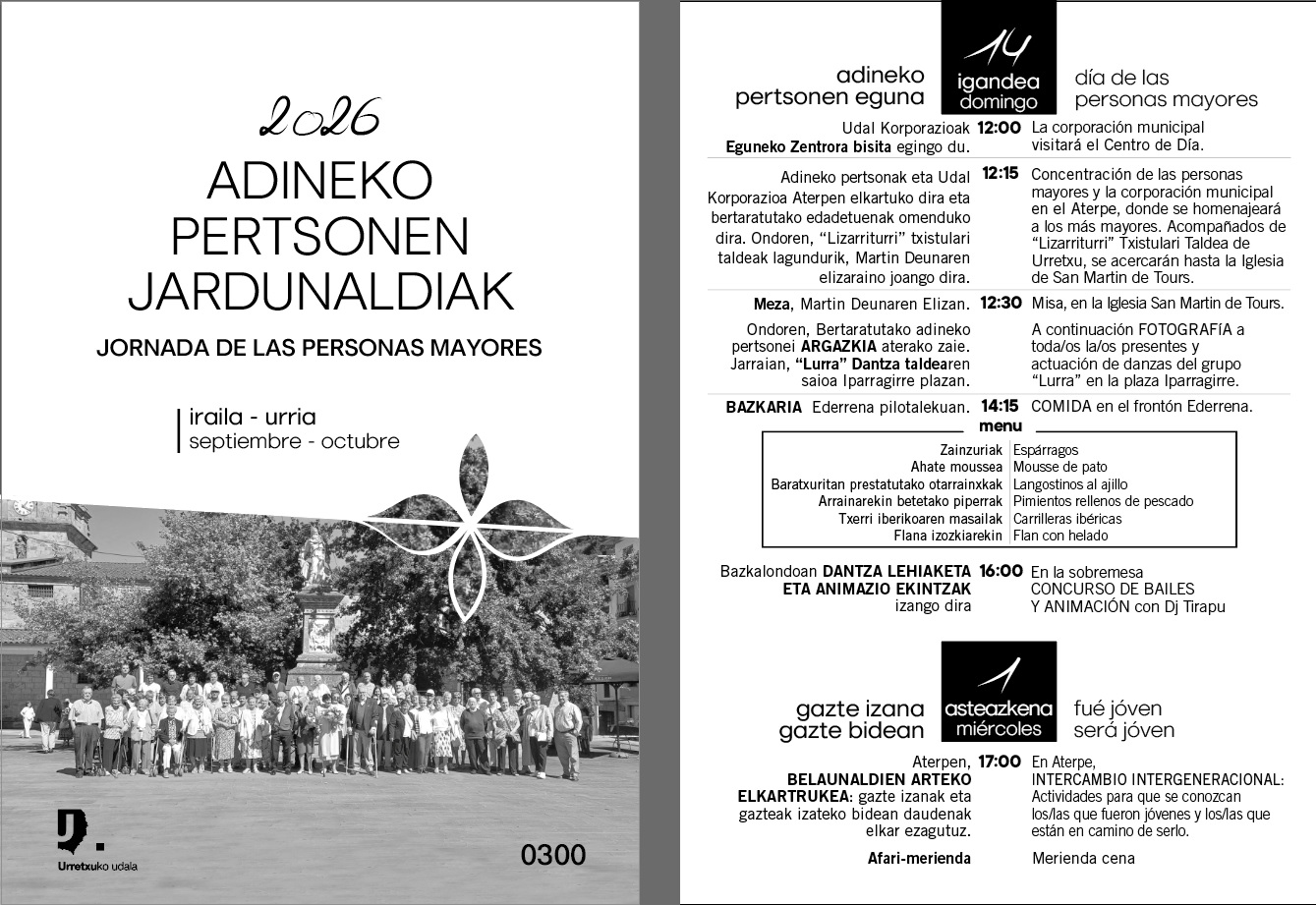 Adineko pertsonen eguna 2026