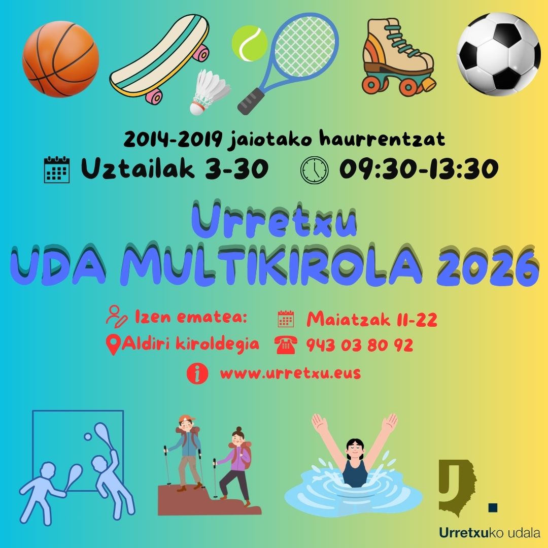 Haurrentzako UDA multikirola 2026