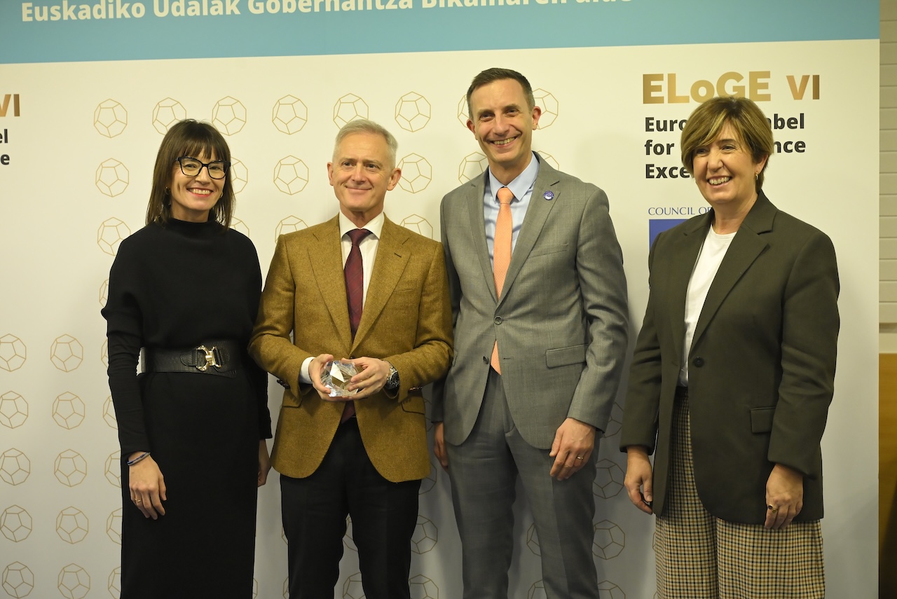 Urretxuk Gobernantza Bikaintasunaren Europako Zigilua (ELoGE) lortu du