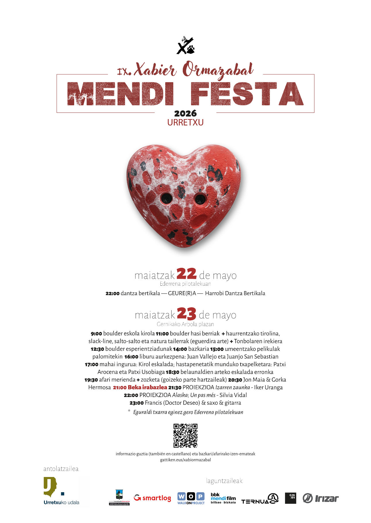 xabier ormazabal mendi festa eta beka 2026