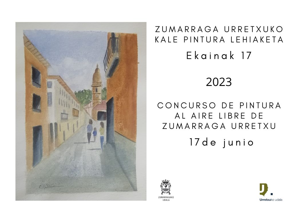 Concurso de Pintura al aire libre en Urretxu y Zumarraga 