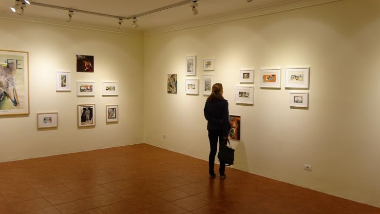 Luis Candaudap en la sala Juan de Lizarazu